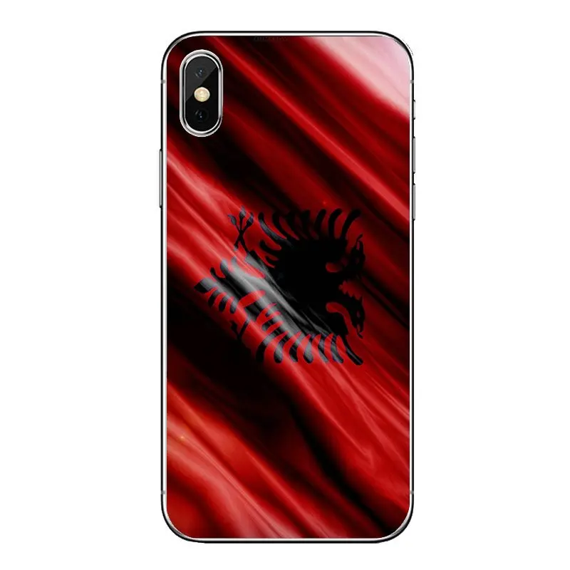 Для Huawei Honor 8 8C 8X9 10 7A 7C Коврики 20 Lite Pro P Smart плюс мягкие прозрачные чехлы албанский