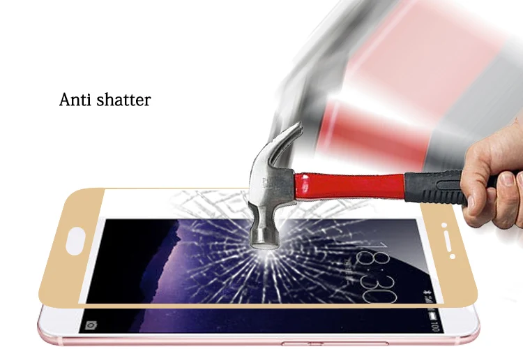 Закаленное стекло с закругленными краями для Meizu MX6 M685Q 5 дюйма|tempered glass film|screen protector