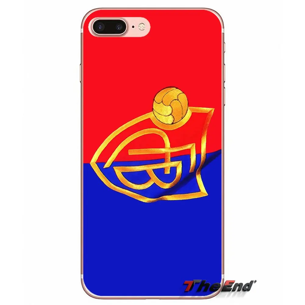 Чехол для телефона FC Basel Soccer Football с логотипом iPhone X 4 4S 5 5S 5C SE 6 6S 7 8 Plus Samsung Galaxy J1 J3 J5 J7