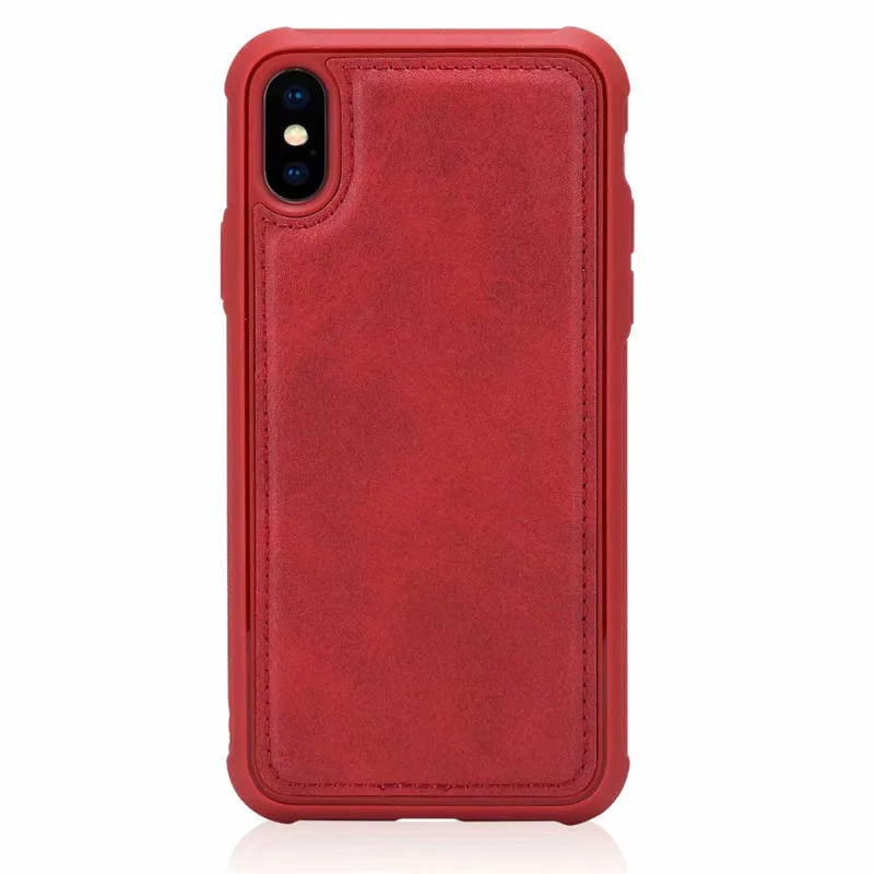 Противоударный чехол для iPhone X XS задняя крышка 5 8 дюйма Ретро Чехол из