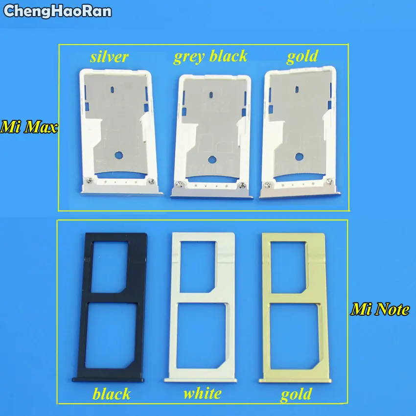 Держатель для SIM карты ChengHaoRan Xiaomi Mi 3 4 4C 4I 4S 4A 5 5S Note Max слот контейнер адаптер