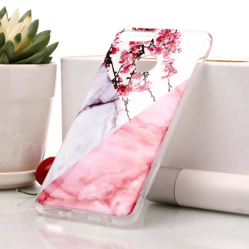 Luxury Mandala Marble Cell Phone Soft TPU Silicone Case Cover Shell for Huawei Y5 2017 Y9 2018 Y7 PRIME Enjoy 6S 7S Honor 7C 7X |