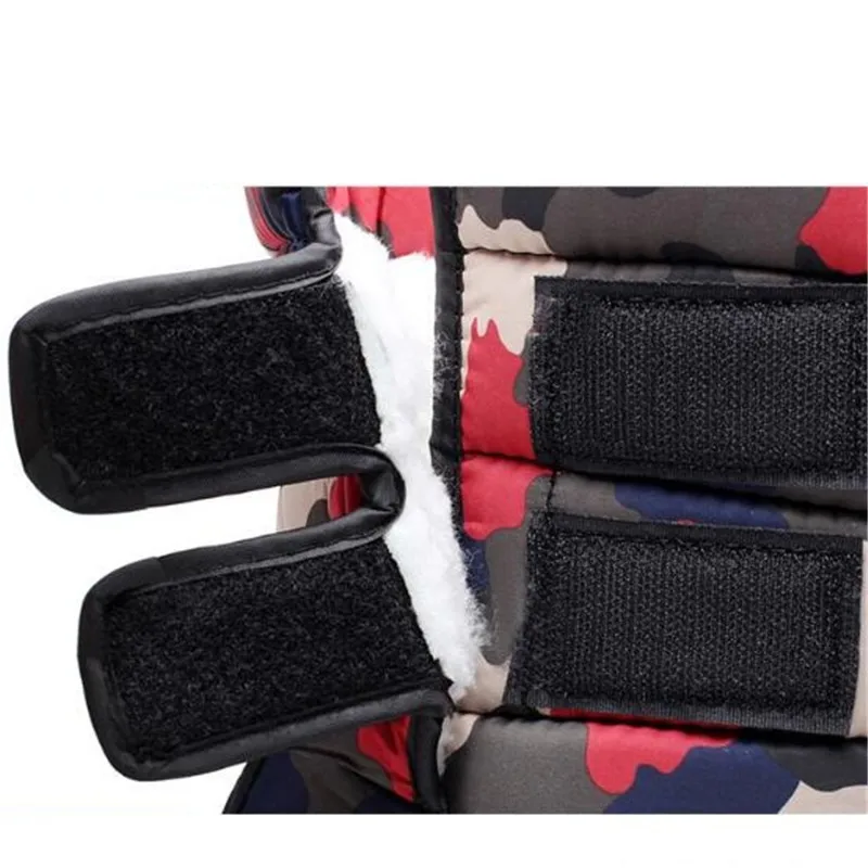 

New Winter Children Snow Boots Boys Girls Mid-Calf Thickening Plush Student Waterproof Boots Baby Kids Warm Shoes 018