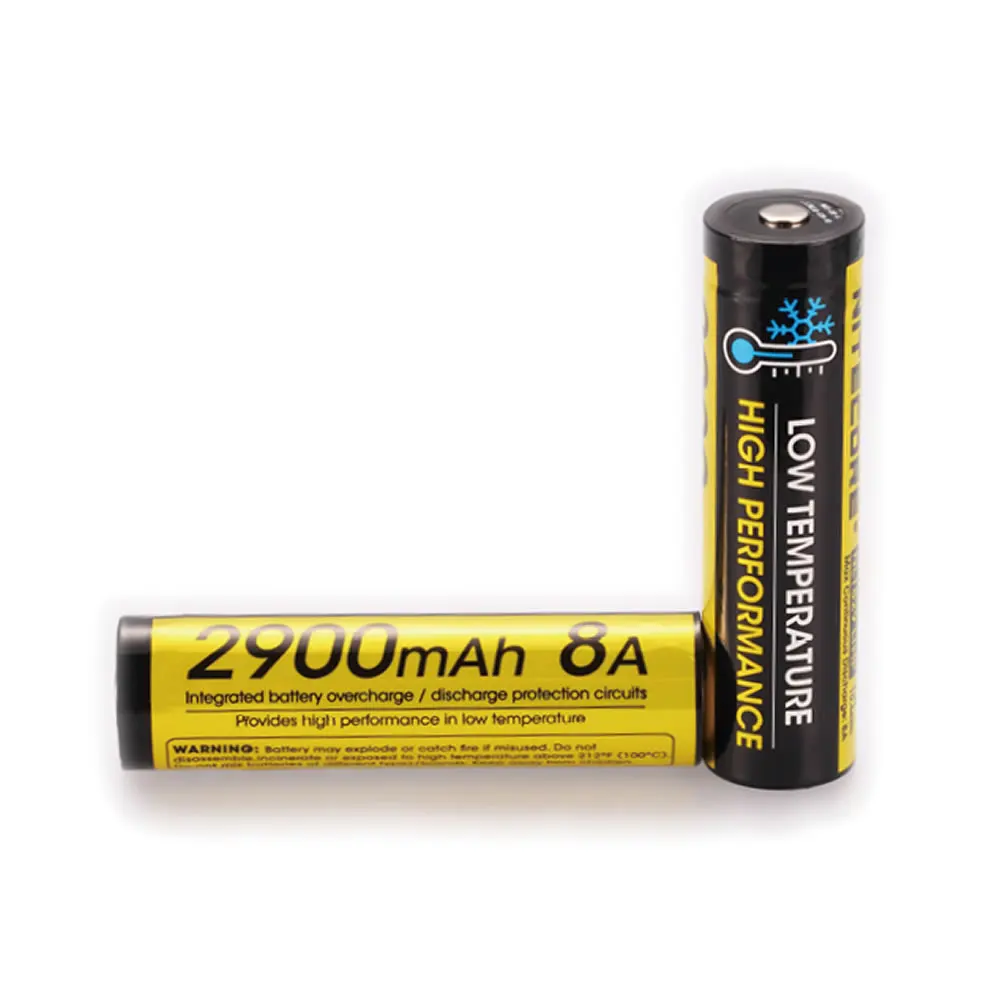 NITECORE NL1829LTHP 2900 мАч 8A 18650 40 низкотемпературная устойчивая высокопроизводительная