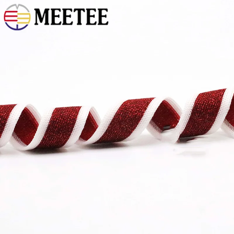 Meetee 23 метра 2 см золото серебро вязать тесьма варп брюки Декор низкая