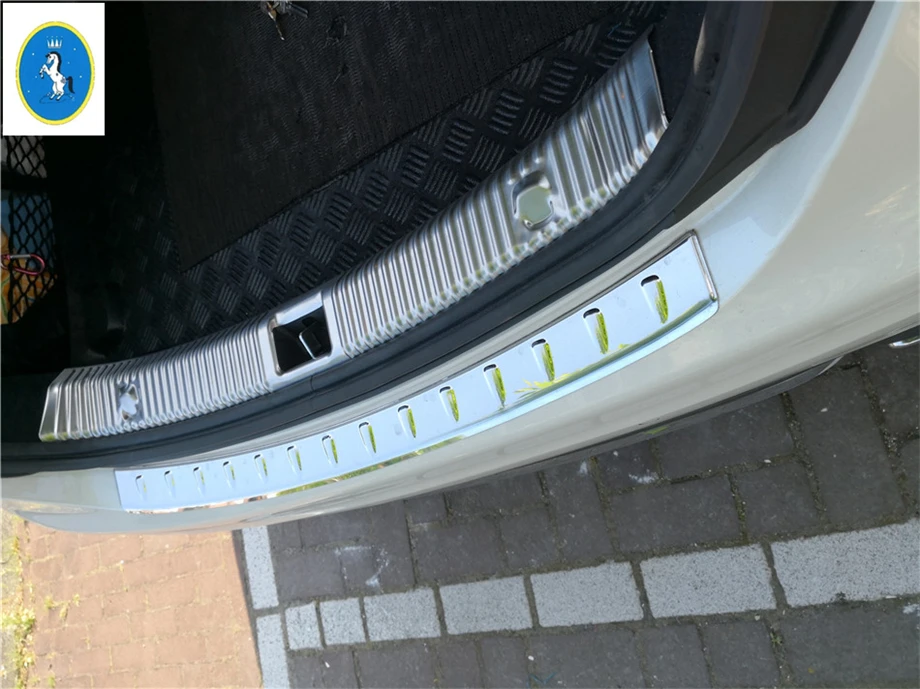 Yimaautotrim Задний бампер протектор багажника защита порога Накладка для Mercedes Benz E-Class E класс W213 седан