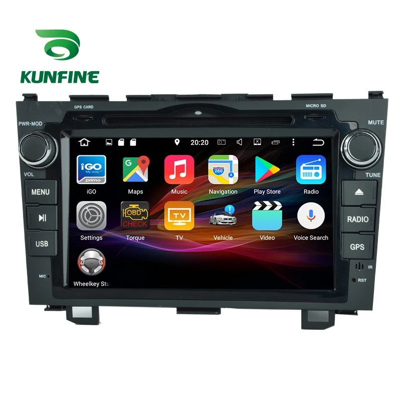 Octa Core 4GB RAM 64GB ROM Android 9.0 Car DVD GPS Navigation Multimedia Player Stereo for Honda CR-V 2006-2011 Radio | Автомобили и