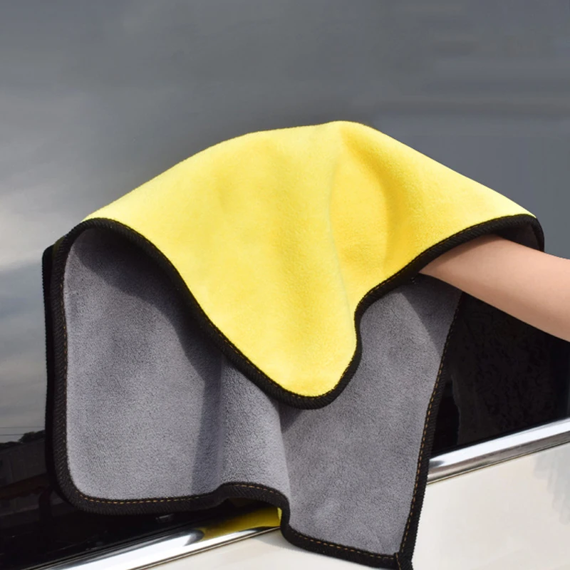 Car Polishing Washing Towels Plush Microfiber Cleaning Towel Auto Cloth Detailing Wash Drying | Автомобили и мотоциклы
