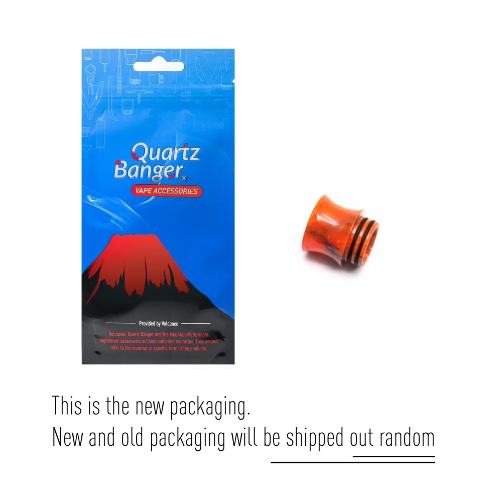 Кварцевый Banger 810 капельный наконечник vape эпоксидная смола широкоугольный
