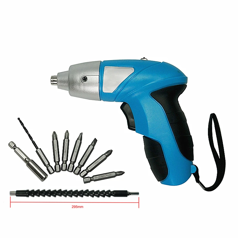 

4Nm 180r/min 3.6V DC Rechargeable Electric Screwdriver with LED Light