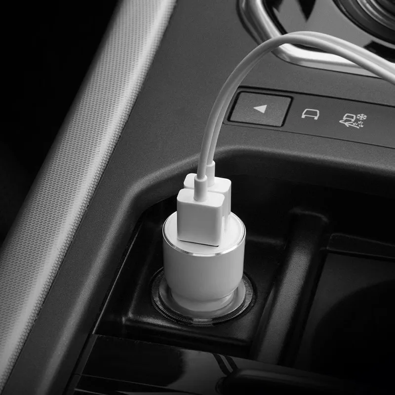 Xiaomi ROIDMI 3S Bluetooth 5V 3.4A автомобильное зарядное устройство музыкальный плеер FM Smart APP для iPhone и Android Smart control mp3-плеер