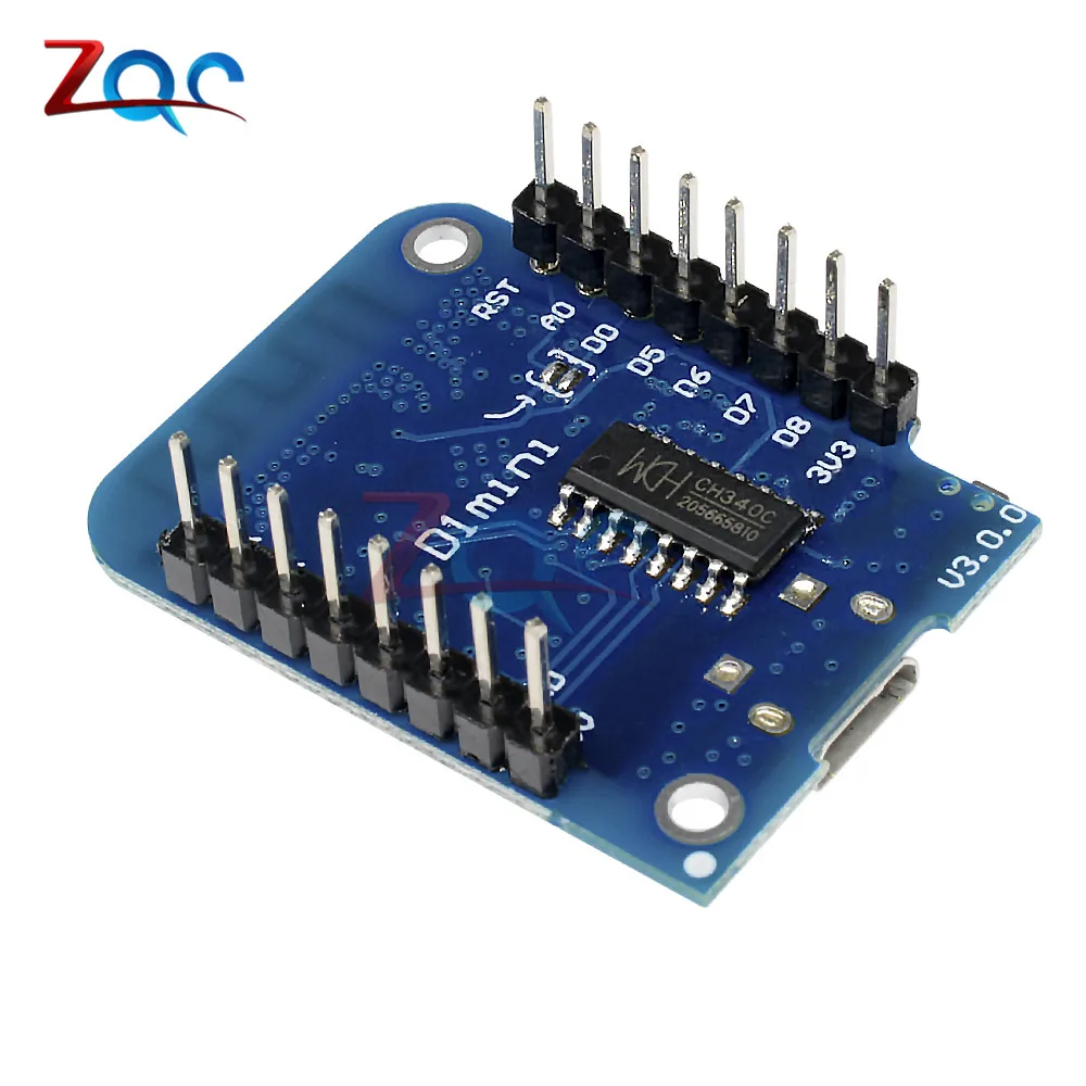 WeMos D1 mini V3.0.0 WIFI плата разработки Интернета вещей беспроводной ESP8266 CH340 4 Мб для Arduino