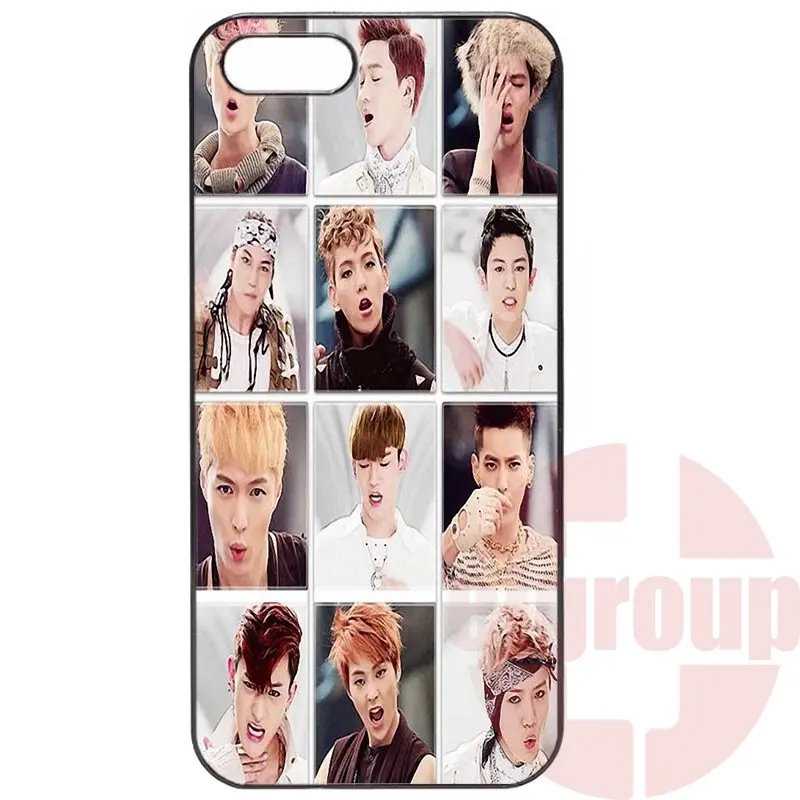 Exo коллаж любовь Твердый Переплет Чехол Для Samsung Galaxy Note 2 3 4 5 7 edge lite A3 A5 A7 A8 A9 E5 E7 2016 |