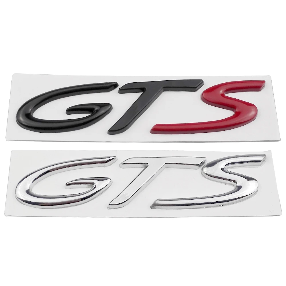 Автомобильный стиль 3D GTS наклейка для Porsche Sport Cayenne Macan 911 Panamera 997 Cayman 996 Boxter Авто наклейки металлическая эмблема значок