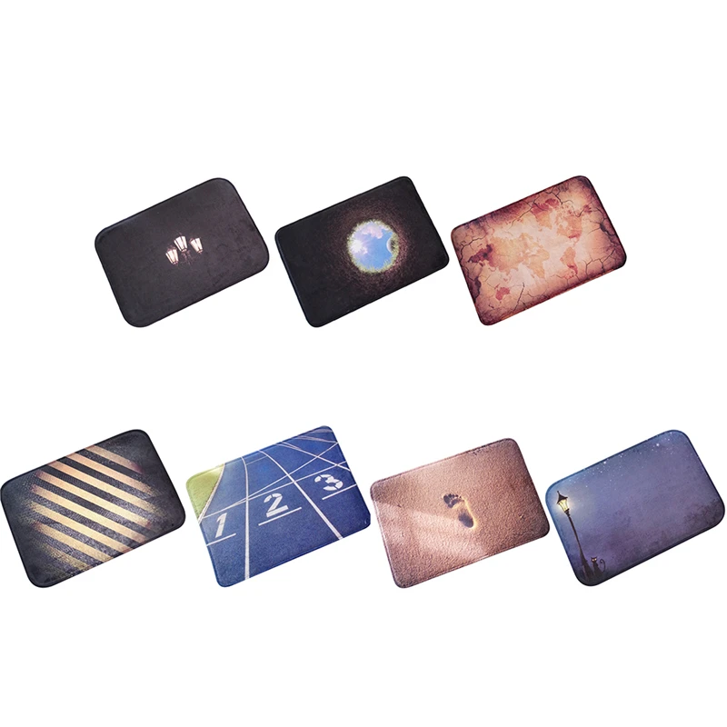 Модные фланелевые коврики с рисунком 7 видов стилей для гостиной спальни