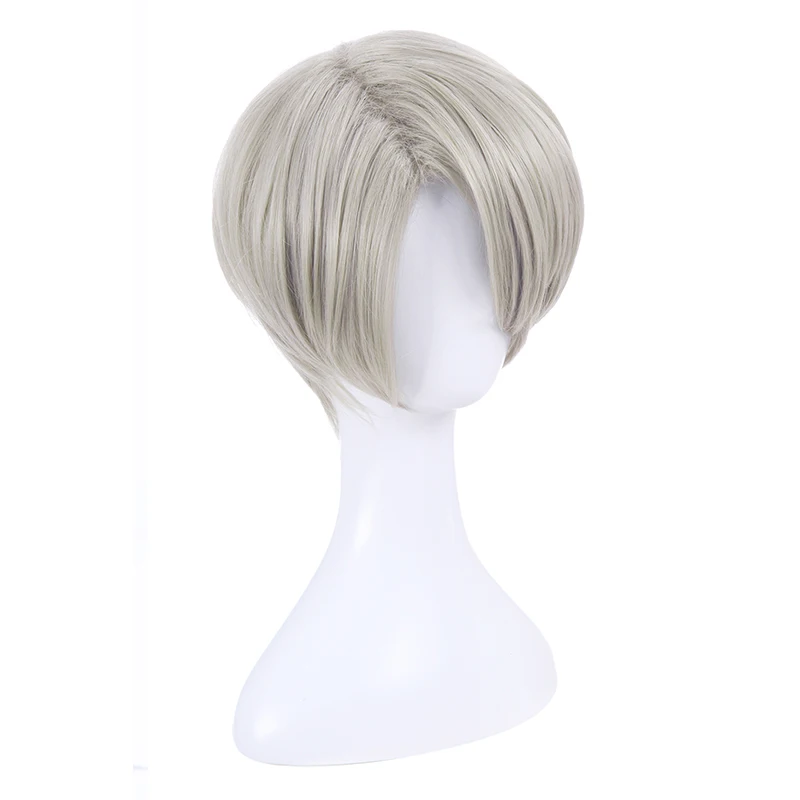 ROLECOS Anime Yuri! Головной убор для косплея on Ice Victor Nikiforov Синтетический волос 25 см/9 84