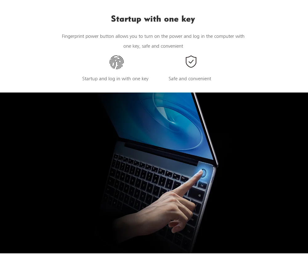 Ноутбук HUAWEI MateBook 13 дюймов Win10 Intel Core i5/i7 8265U четырехъядерный 1,6 ГГц 8 ГБ ОЗУ 256 ГБ SSD ноутбук с отпечатком пальца