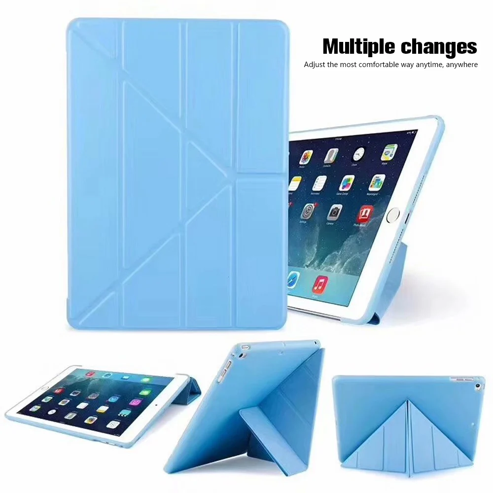 Для ipad чехол Роскошный чехол для ipad Air 2 1 5 6 чехол силиконовый Пробуждение Авто Режим сна кожаный для ipad 9,7 чехол s 6