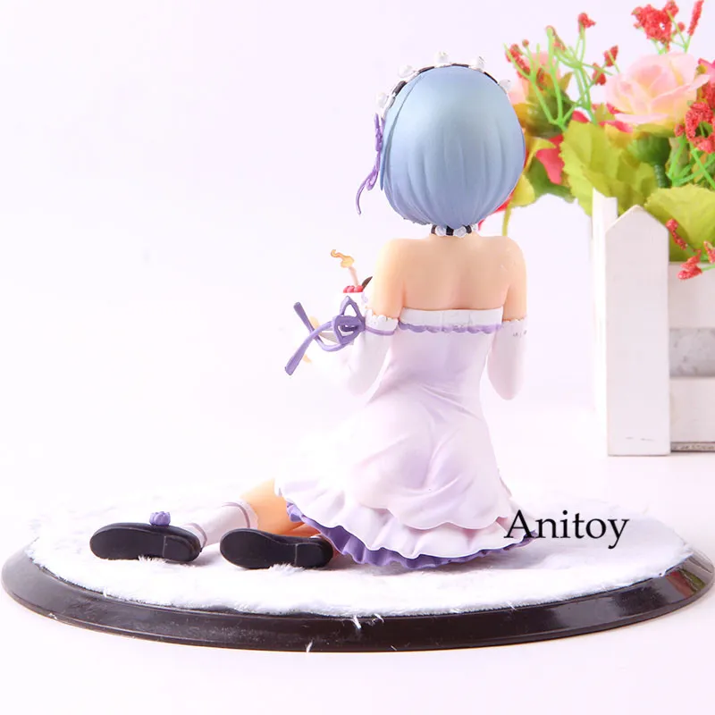 Re Zero Rem фигурка Re: жизнь в другом мире от Zero Rem торт на день рождения Ver. Фигурка Коллекционная модель игрушки для подарка