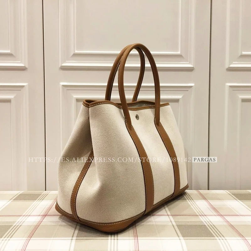 Сумки с ручками из натуральной коровьей кожи/холщовая женская сумка A4 сумки на