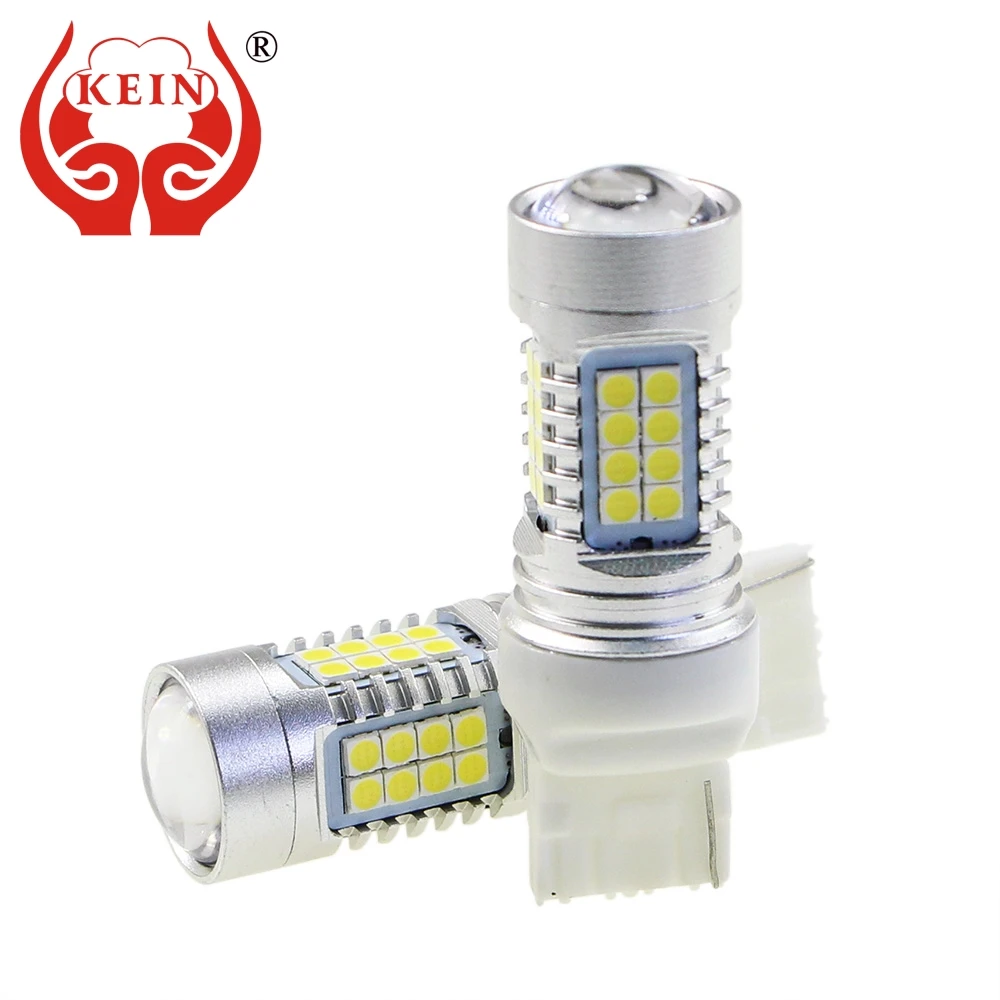 KEIN 2 шт. w21w led t20 7440 светильник ПА 3030 обратный сигнал поворота Лампа 12 В 24 DRL задний