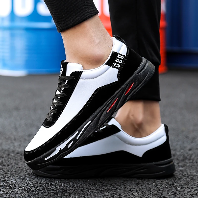 Мужские кроссовки классические из дышащей сетки на шнурках для прогулок