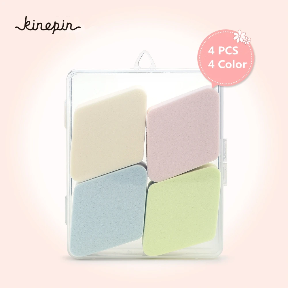 

4PCS/box Cosmetics Soft Face Sponge Puff Smooth Face Makeup Foundation Powder Puff Beauty Makeup Tool Maquiagem Skin Care