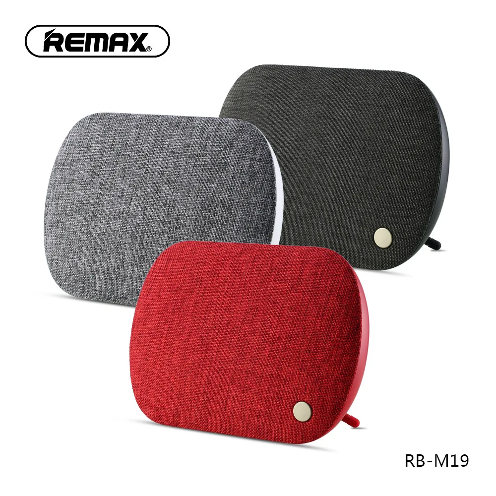 Remax Wireless Bluetooth Spekaer 4.2 Desktop Fabric HIFI Speaker For IOS Android Smartphones RB-M19 | Электроника