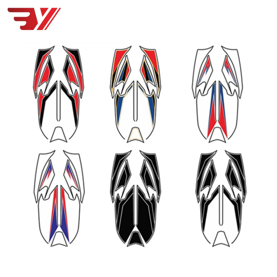 Мотоциклетный Передний фонарь BYSPRINT задний 3D для HONDA CBR1000RR CBR 1000RR 2012|Наклейки и
