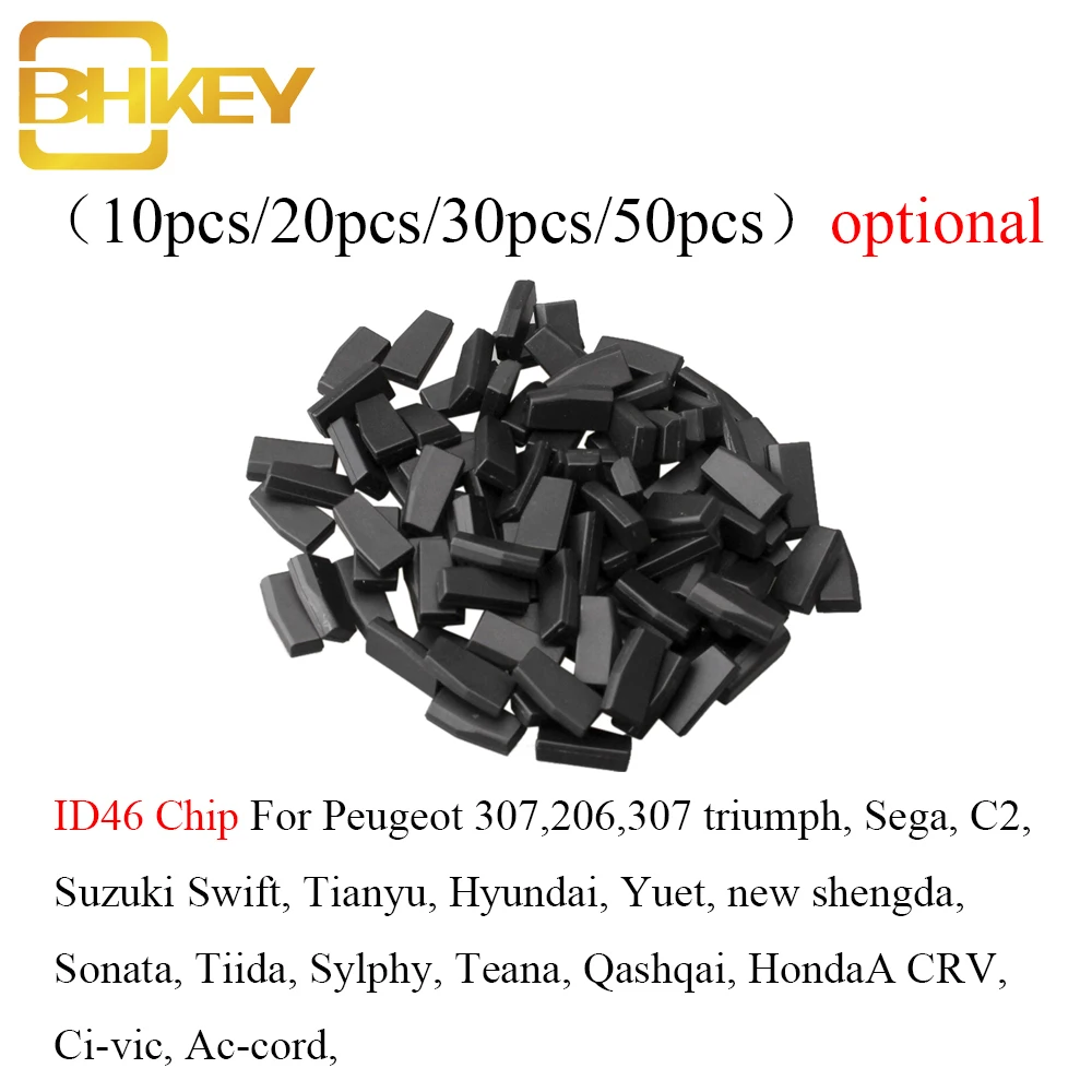 Чипсет BHKEY 10X 20X 30X 50X ID46 PCF7936 для Honda Hyundai Kia Mitsubishi Nissan Citroen Peugeot | Автомобили и