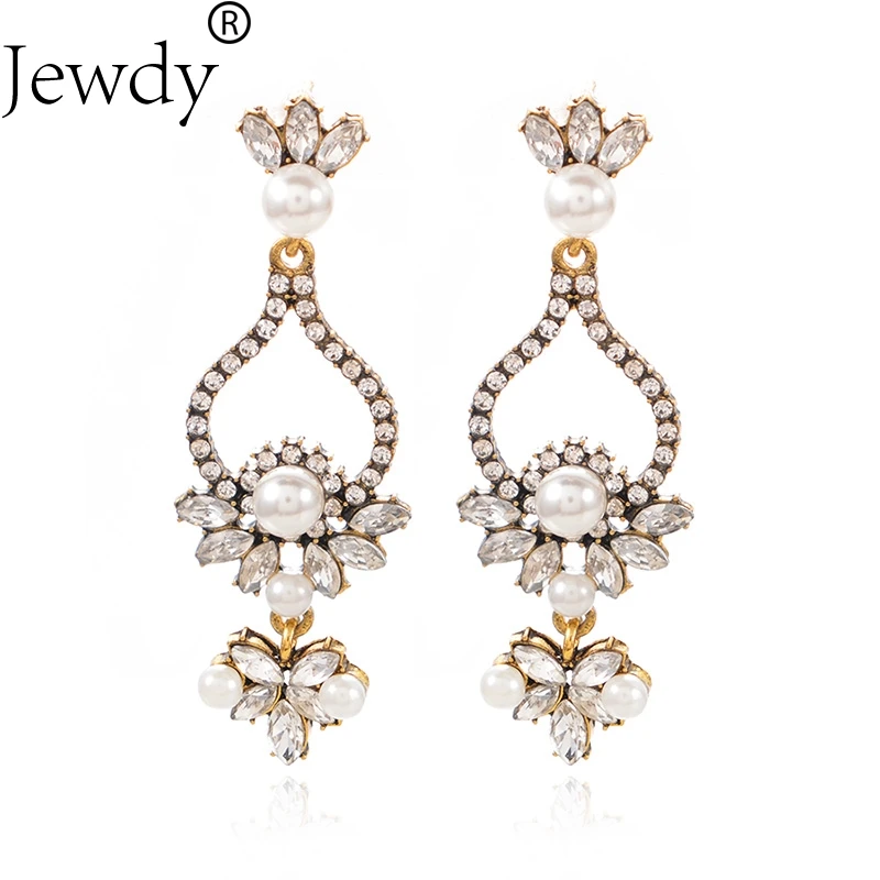Женские серьги подвески с жемчугом кристаллами|earrings wedding|drop earings weddingdangle drop |