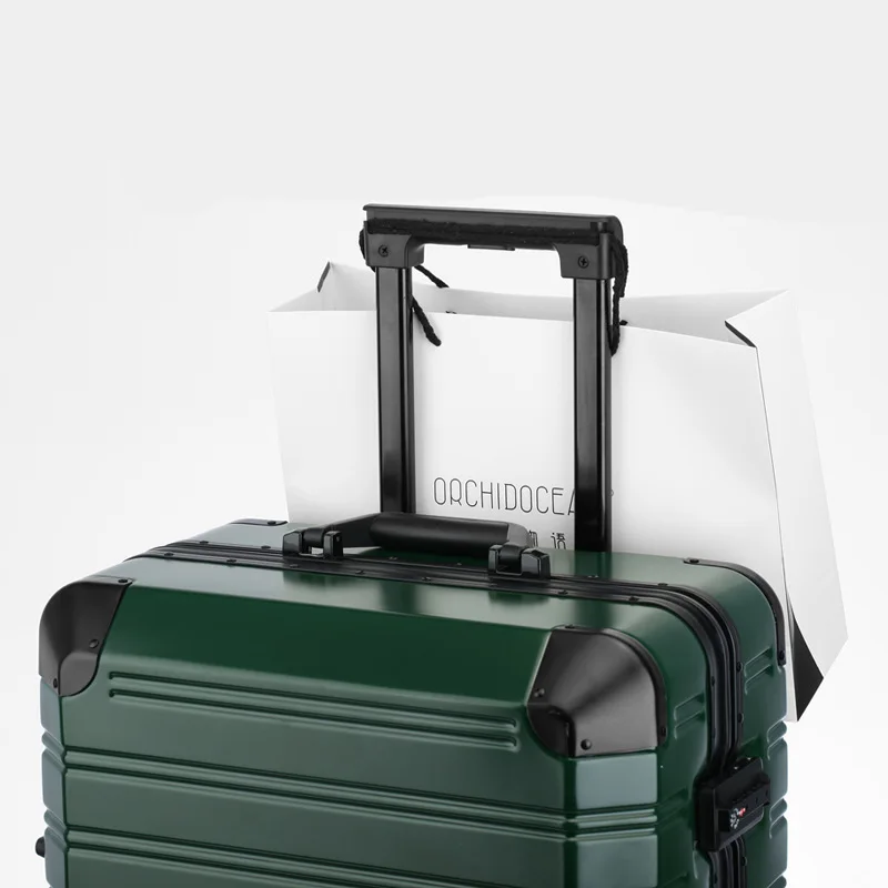 New Travel Suitcase Aluminum Frame+ABS Rolling Luggage TSA Lock Trolley Bag Spinner 20' Boarding | Багаж и сумки