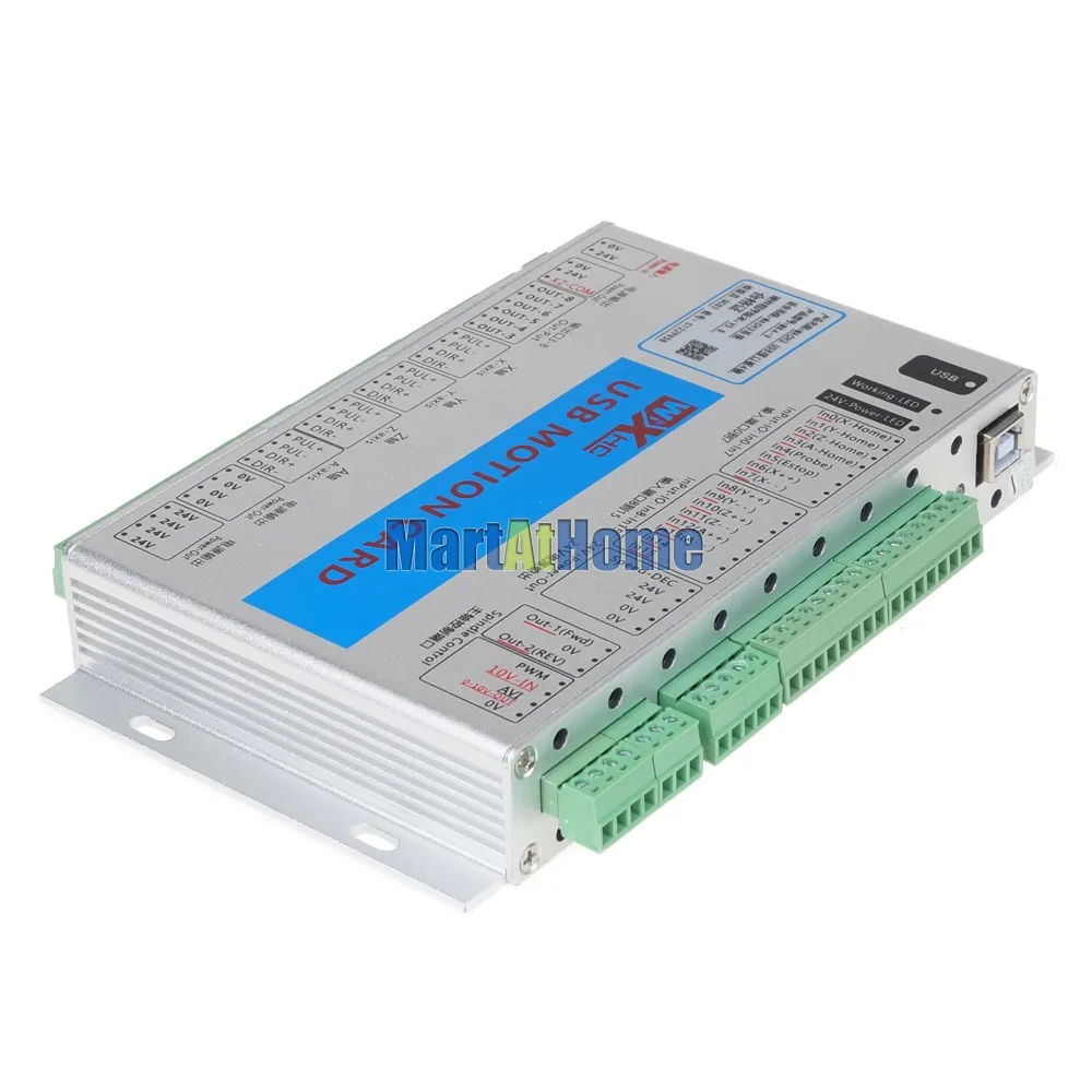 XHC MK4 V Mach3 USB 4 осевая плата управления движением с ЧПУ Плата 2 МГц Поддержка