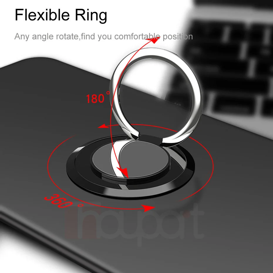 Case For Xiaomi Mi 9 SE 8 Lite 9T Pro Cases Ring Stand Holder Soft Cover Silicone A1 A2 CC9e A3 5X |