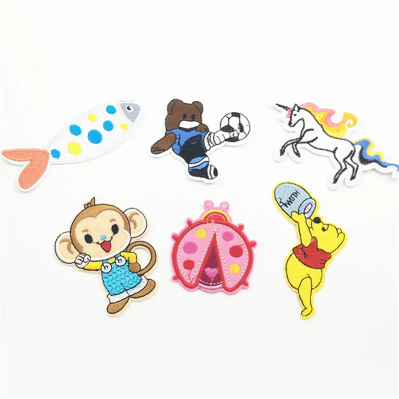 Нашивки для швейной одежды железные нашивки вышивки аппликации с исправлением