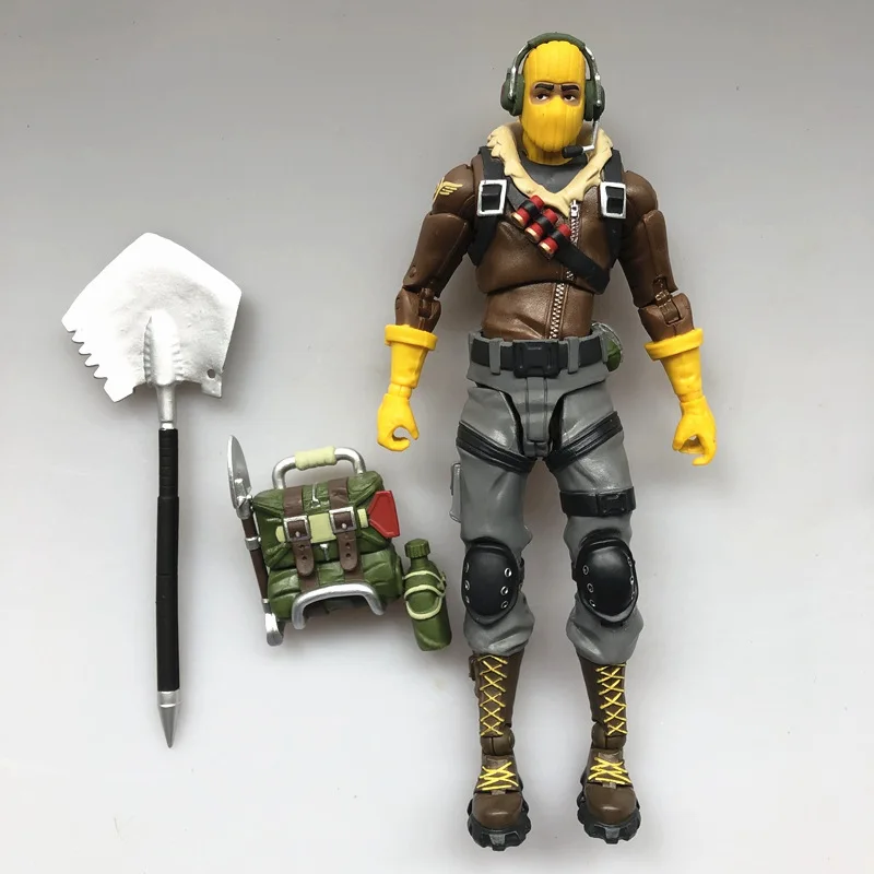 МакФарлейн Garage Kit 7 ''игры: Skull Trooper, Raptor суставы куклы аксессуары фигурка Коллекционная модель свободная игрушка