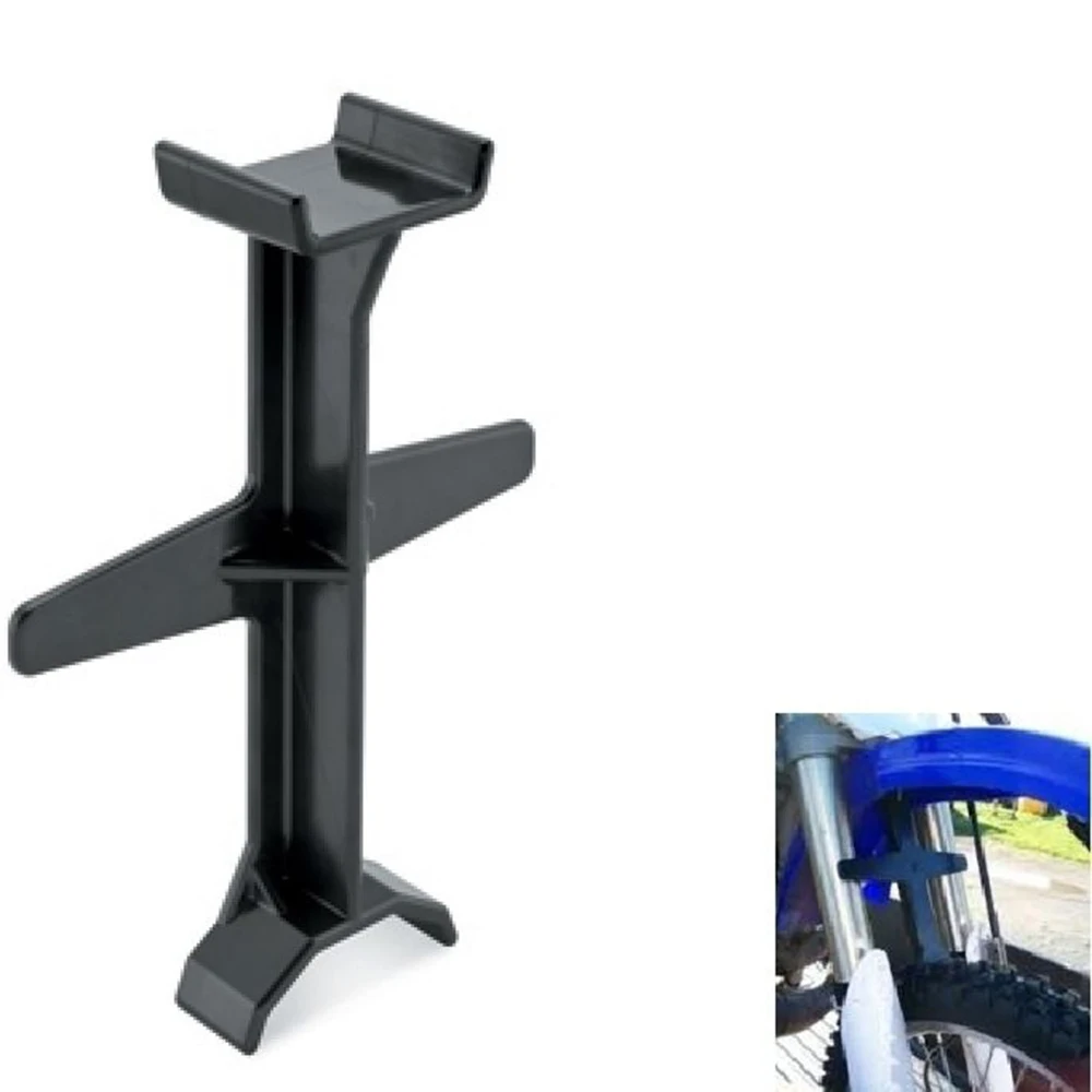 Dirtbike Мотоцикл вилка Saver Скоба поддержка черный ABS пластик для мотокросса
