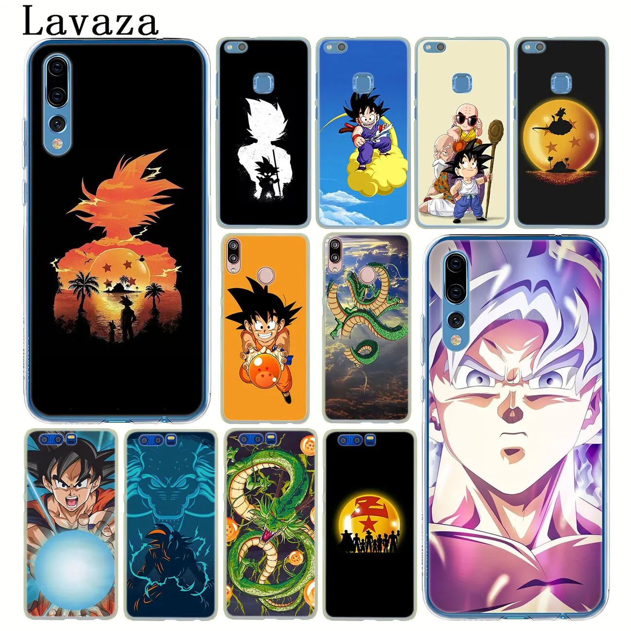 Твердый чехол для телефона lavaza Dragon Ball Goku Huawei P30 Pro P20 P10 P9 Plus P8 Lite Mini 2016 2017 P smart Z