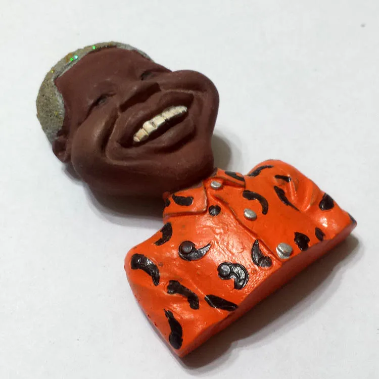 Статуя президента Южной Африки Нельсона Манделы Креативные 3D магниты на