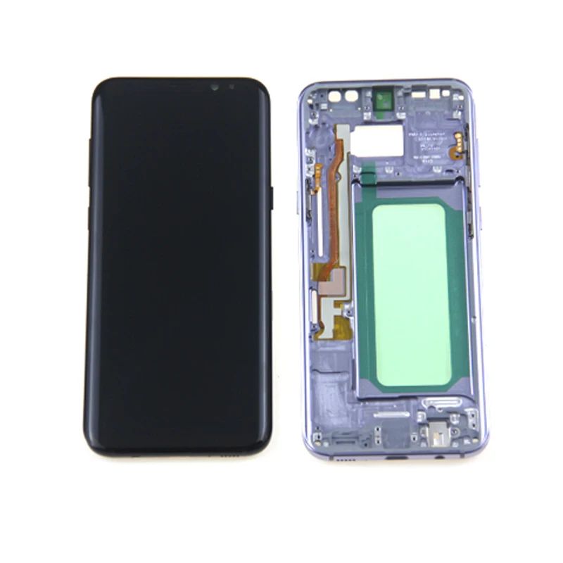 AMOLED дисплей для SAMSUNG S8 LCD + сенсорный экран дигитайзер Замена GALAXY Plus ЖК