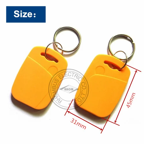 50 шт. EM 4100/4102 Брелки 125 кГц RFID идентификационные карты маркеры брелоки |