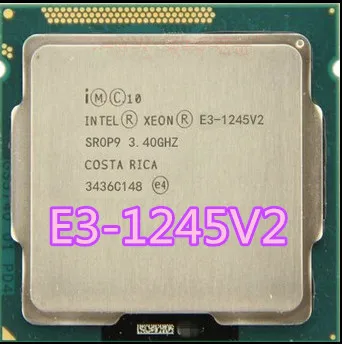 Процессор Intel Xeon 1245 E3 1155 V2 четырехъядерный процессор 3 4 ГГц LGA 8 Мб SR0P9 |Процессоры| |