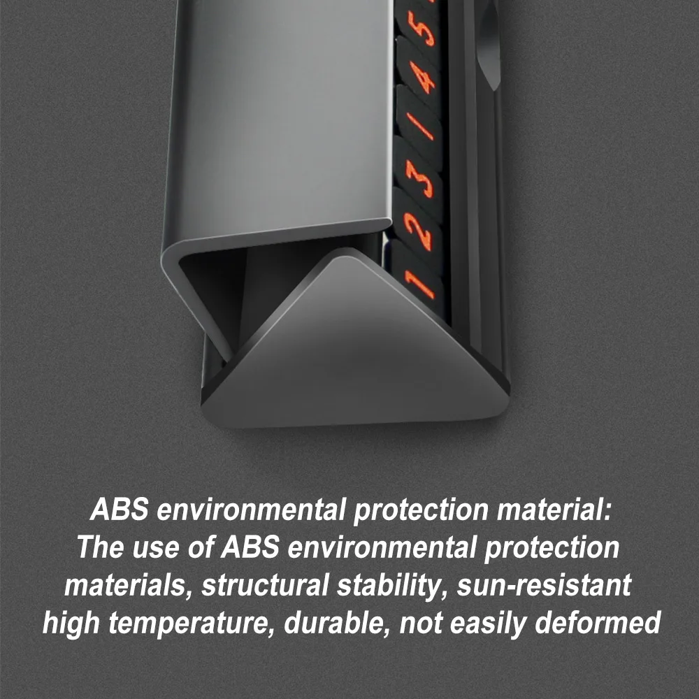 Tancredy Скрытая автомобиля временная парковка карта телефонный номер карты