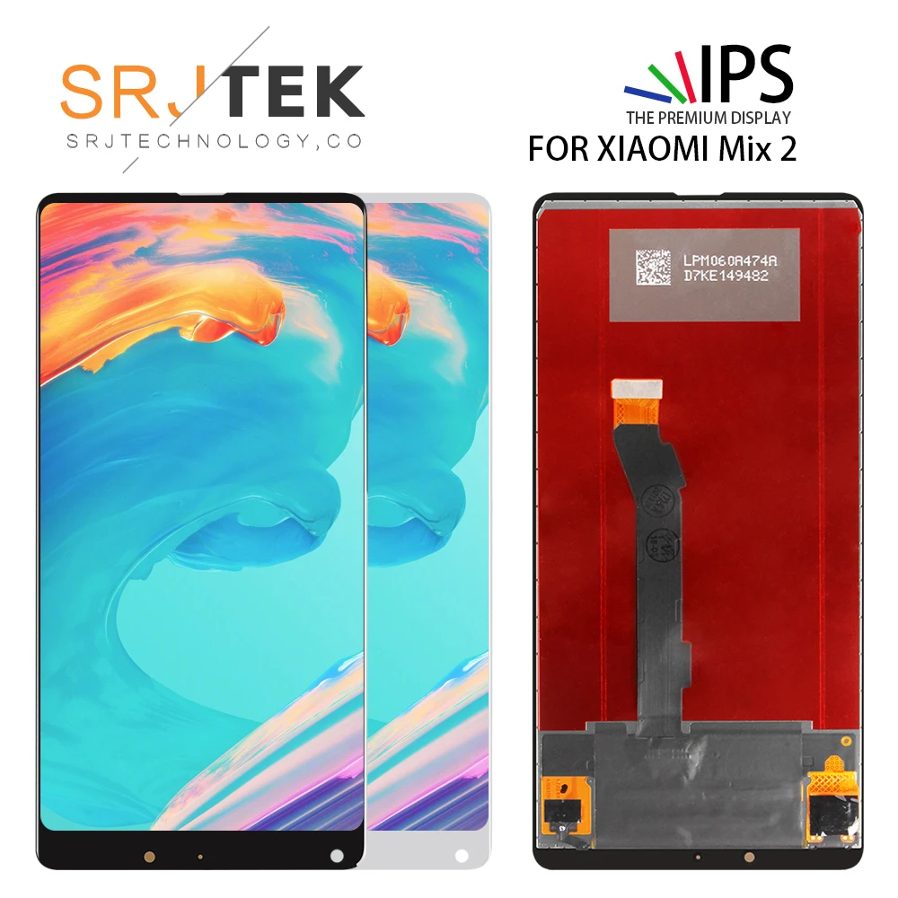 SRJTEK 5 99 &quotдвойной SIM Оригинальный дисплей для XIAOMI Mi Mix 2S сменный сенсорный ЖК экран