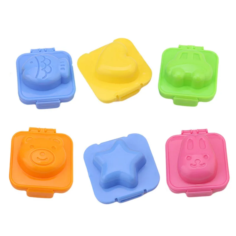 6 шт./компл. мультфильм Суши чайник вареное яйцо/рис ролл кухонная форма для