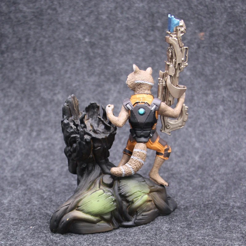 ARTFX + Marvel стражи Галактики Мстители ракета енот и TreeMan Ver фигурку игрушки 16