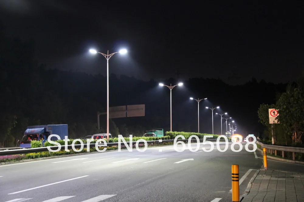 Высококачественная светодиодная уличная лампа Bridgelux 50 Вт светодиодное освещение