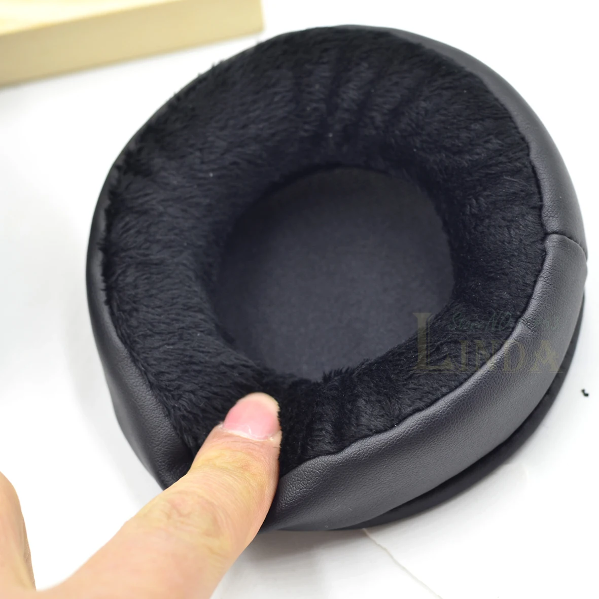Толще велюр Мягкая Подушка амбушюры из фторопласта для Hifiman он наушники серии
