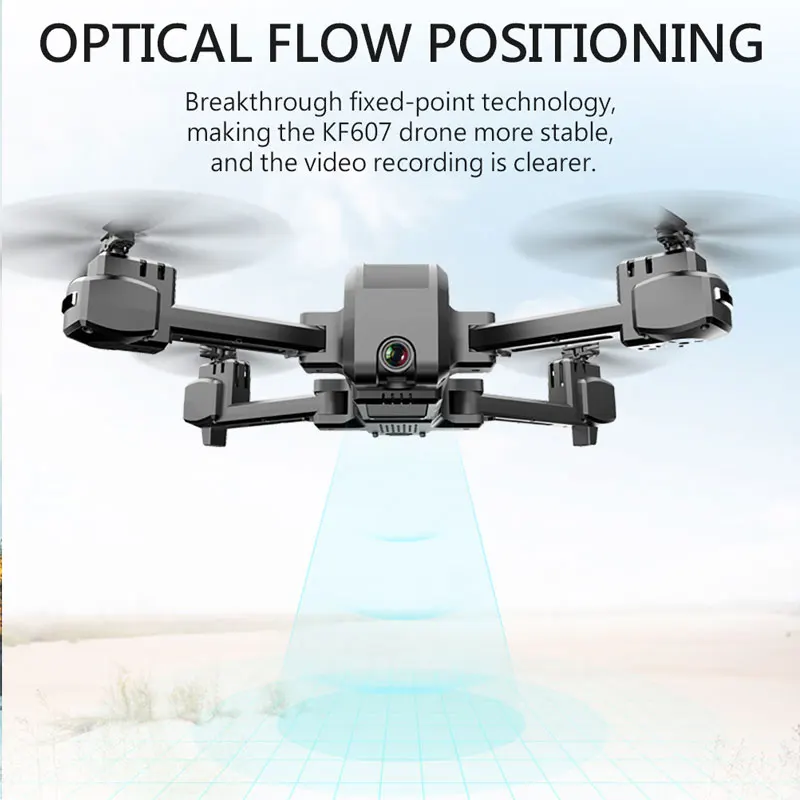 Новый Квадрокоптер с Wi Fi FPV 4K/1080P HD двойная камера оптический поток селфи Дрон