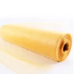 gold HAOCHU 0,4*45 м кристально белая органза ткань Свадебная вечеринка тюль рулон DIY ремесло настольная дорожка день рождения лестницы сцены декорации - Цвет: gold
